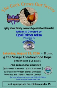 The Cock Crows Our Secrets Flier Final